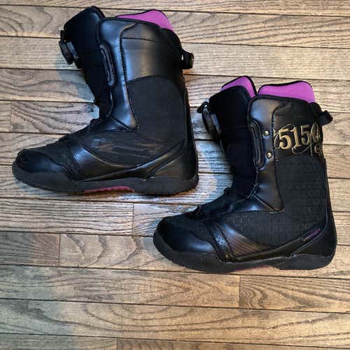 5150 Dynasty Women’s BOA Snowboard Boots - Size 8