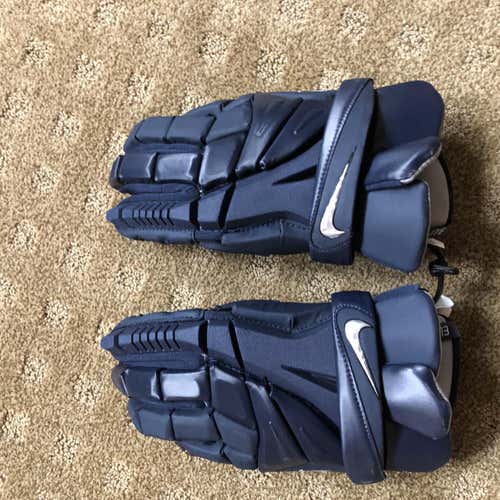 Nike Vapor Elite 13" Lacrosse Gloves Navy New