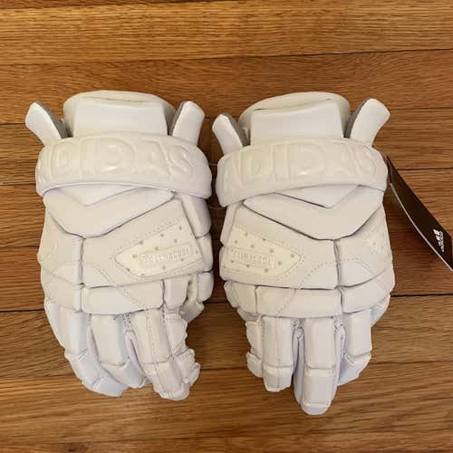 Adidas Freak 13" Lacrosse Gloves White