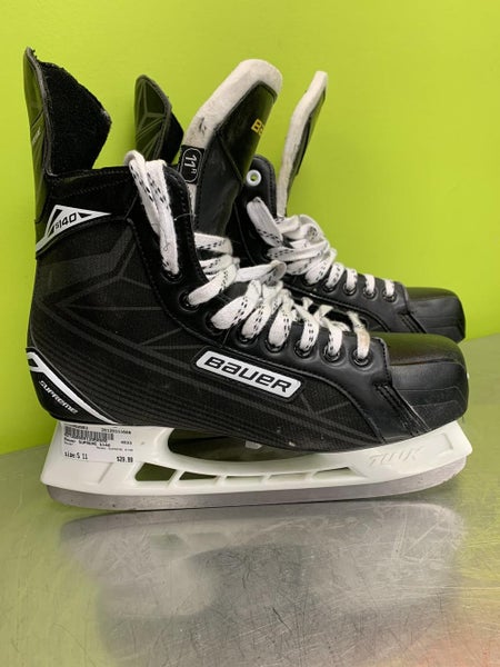 Used Bauer Supreme S140 Senior 11 Ice Skates Ice Hockey Skates