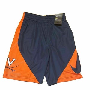 Nike Mens Virginia Cavaliers Basketball Bucket Shorts L/large UVA w/pockets
