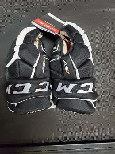 CCM Super Tacks As1 Gloves 12" Black
