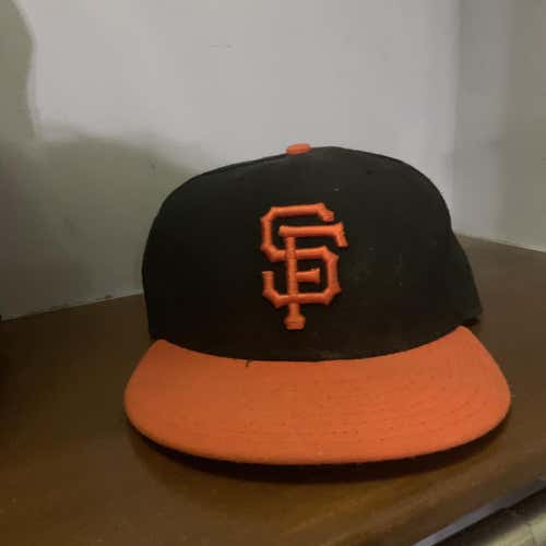 Black Adult 7 1/2 New Era Hat