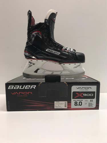 Senior Bauer Vapor X900 Extra Wide Width  Size 8 Hockey Skates