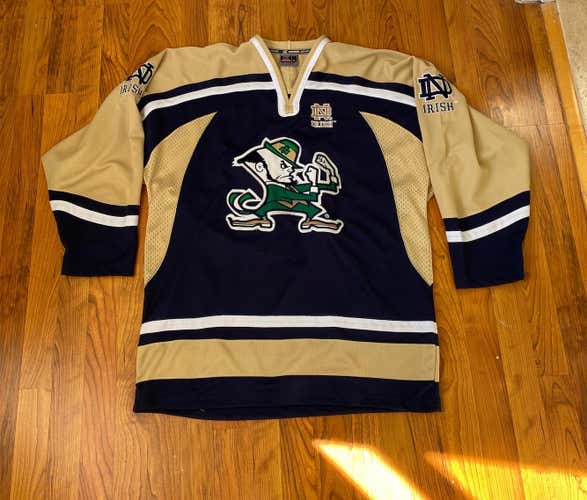 Notre Dame Adult XL & L Stitched Jersey
