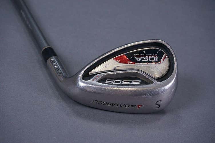 ADAMS GOLF IDEA HYBRID IRONS A3OS SAND WEDGE W/ LITE FLEX GRAPHITE SHAFT
