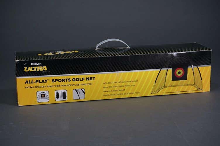 WILSON ULTRA BLK ALL-PLAY SPORTS GOLF NET, NEW IN BOX ~ L@@K!