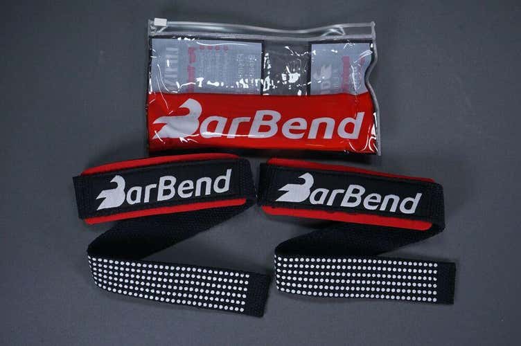 BARBEND CROSSFIT BODY BUILDING STYLE PULLING WEIGHT POWER LIFTING STRAPS