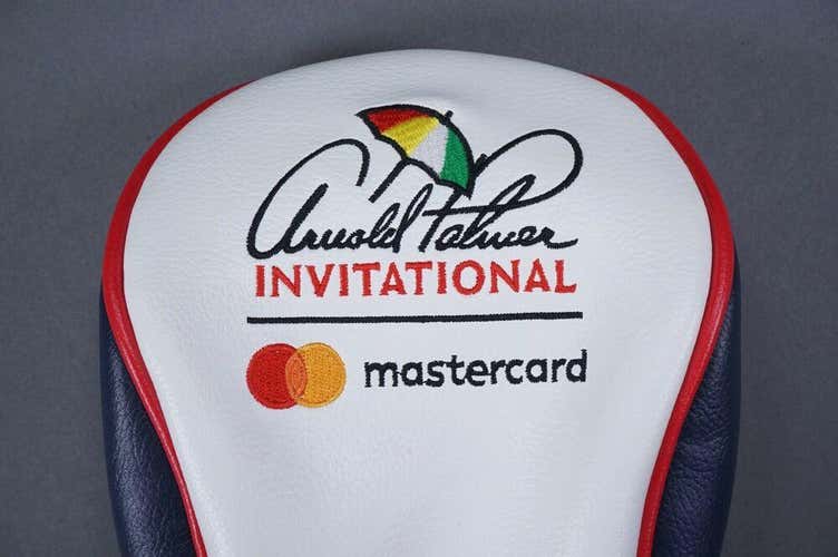 ARNOLD PALMER INVITATIONAL MASTERCARD LIMITED EDITION WOOD HEADCOVER ~ VERY RARE