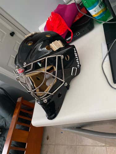 Black Senior Bauer Profile 960 Pro Stock Goalie Mask
