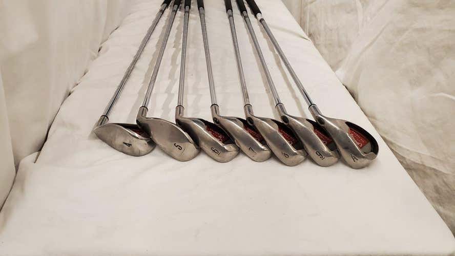 Used Callaway Big Bertha 2008 4i-gw Aw Steel Uniflex Golf Iron Or Hybrid Sets