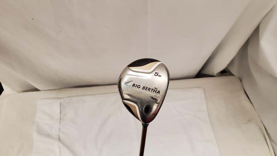 Used Callaway Big Bertha 5 Wood Graphite Ladies Golf Fairway Woods