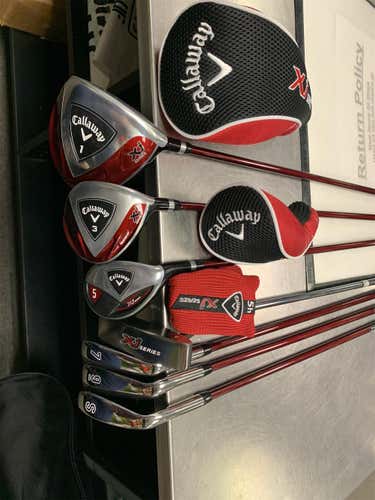 Junior Right Handed XJ Series Regular Flex 8 Pieces Clubs (Full Set)