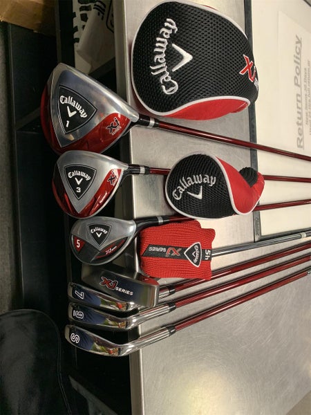 Junior Right Handed XJ Series Regular Flex 8 Pieces Clubs (Full Set)