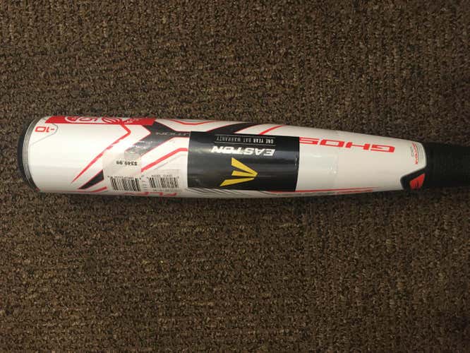 New Kid Pitch (9YO-13YO) USSSA Certified 2019 Easton Ghost X Bat (-10) 19 oz 29"