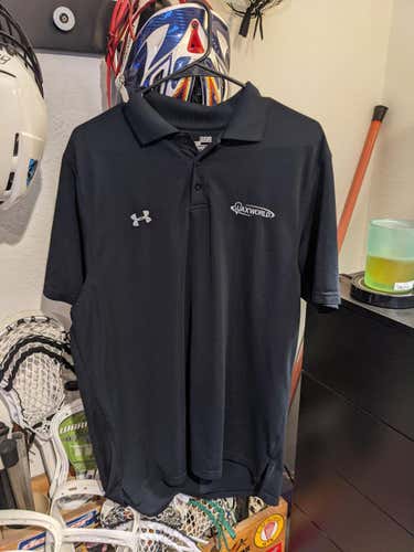 Rare LaxWorld Medium Under Armour Polo