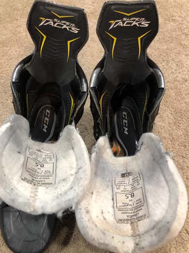 Senior CCM AS1 Regular Width Size 8.5 Hockey Skates