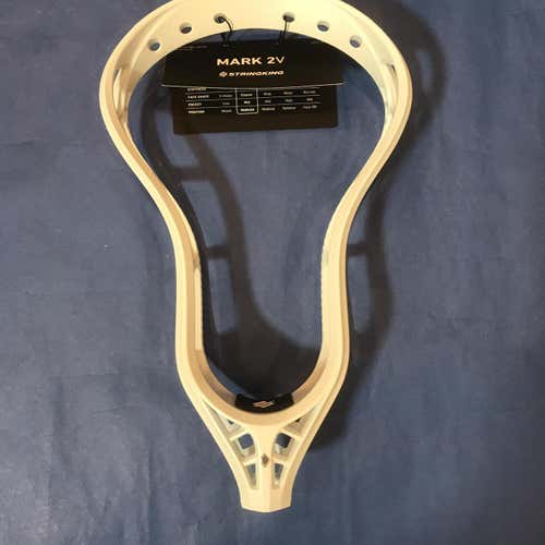 White New Attack & Midfield Unstrung Mark 2V Head