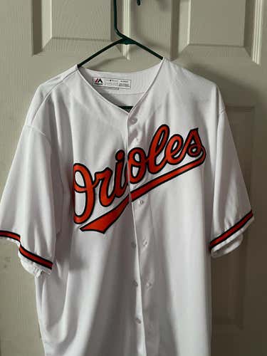 NEW Johnathan Schoop Authentic Adult Large Majestic Jersey (RARE!!)