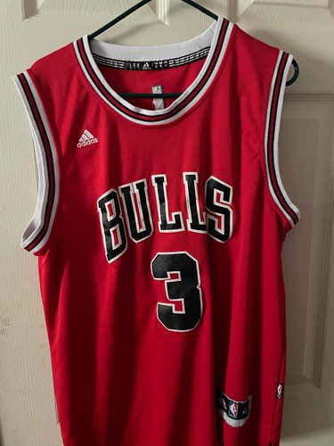 New Dwayne Wade Chicago Bulls Throwback Adult Medium Adidas Jersey