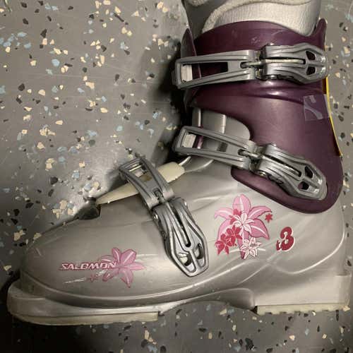 Kid's Salomon Ski Boots