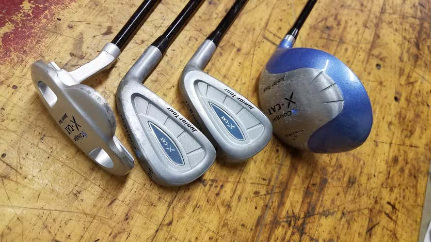 Used Junior Tour Cougar Right Handed Clubs (Full Set) 4 Pieces