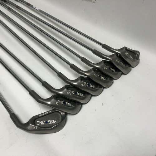 Used Ping Zing Blue Dot 3i-pw Steel Regular Golf Iron Or Hybrid Sets