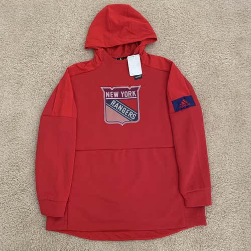 NEW! Adidas New York Rangers GameMode Pullover Hoodie Men's Size XXL