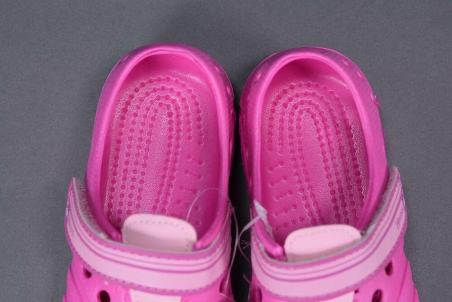 GIRLS HOUNDS KIDS LIGHT WEIGHT ULTRALITE SHOES SLIP-ON HOT PINK/SOFT PINK 11/12