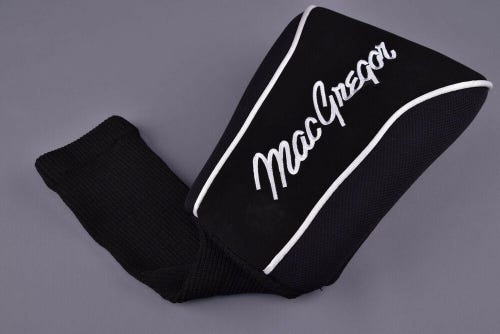 MACGREGOR DRIVER HEAD COVER BLACK HEADCOVER BRAND NEW!!