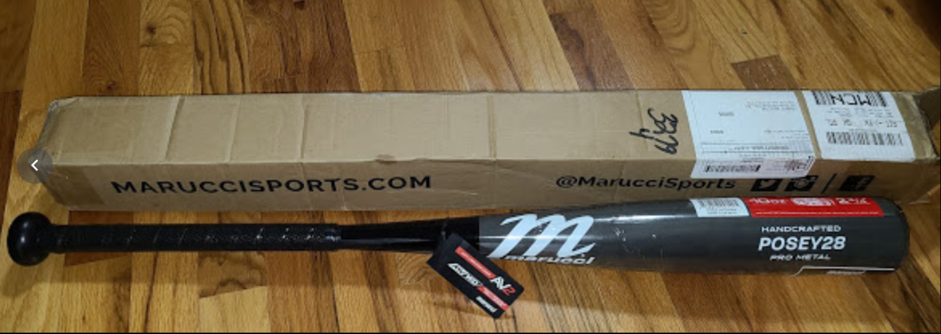 New Kid Pitch (9YO-13YO) USSSA Certified 2020 Marucci Alloy Posey28 Bat (-10) 20 oz 30"