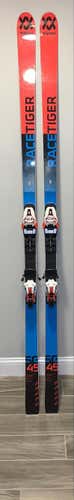 Nearly New Racing Racetiger World Cup SG With Bindings Max Din 18 Skis