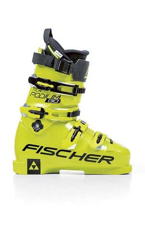 New Fischer RC4 Podium 130 Ski Boots Size 25.5 (SY338)