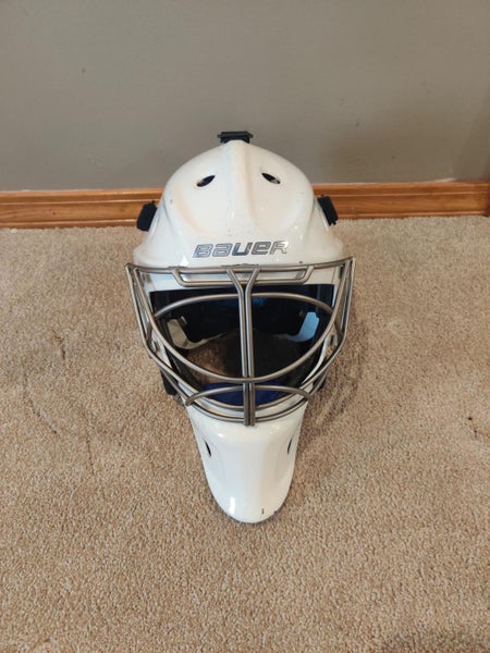 Used Senior Bauer NME 8 Fit 2 Goalie Mask