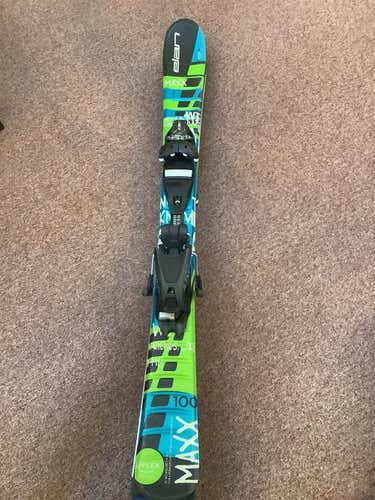 Kid's 100cm Elan MAXX With Bindings Skis