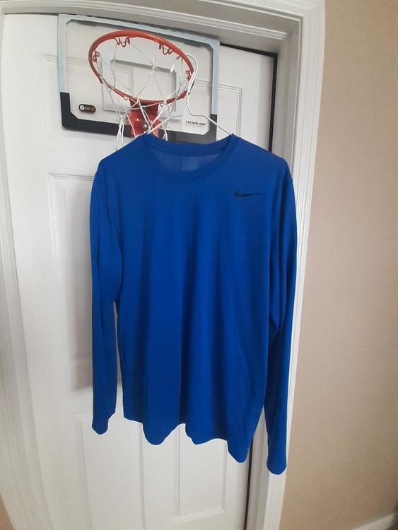 nike blue base layer