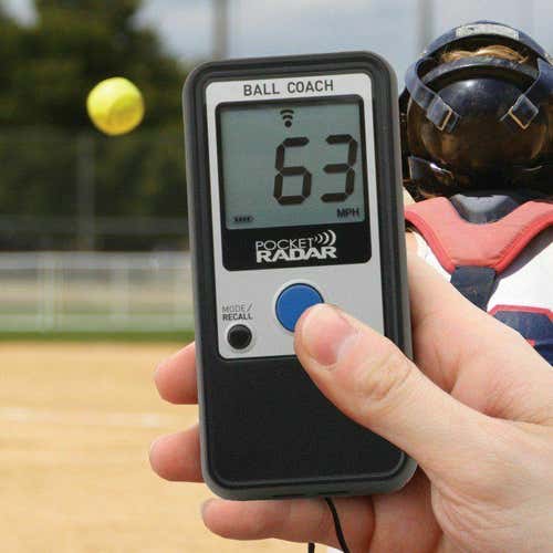 Pocket Radar Ball Coach Speed Training Tool and Radar Gun PR1000-BC