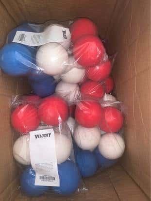 13, 6 Packs of Lacrosse Balls 78 balls total