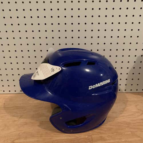Blue New Large DeMarini Batting Helmet
