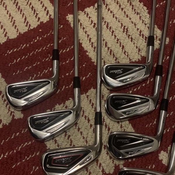Men's Left Hand AP2 716 Stiff Flex Steel Shaft Iron Set