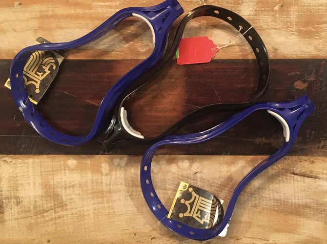 * 3 HEAD BUNDLE * New Brine Clutch X Unstrung Head Royal + Black