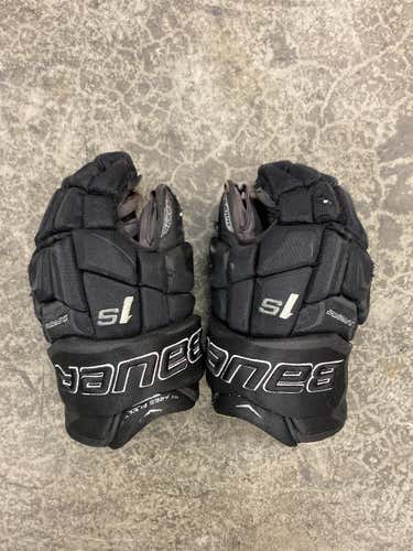 Used Bauer Supreme 1S Gloves 14"
