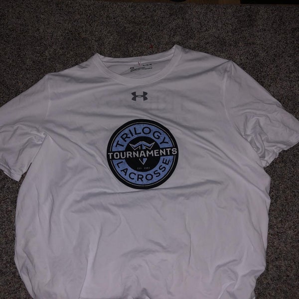 White Adult XL Trilogy Under Armour Shirt