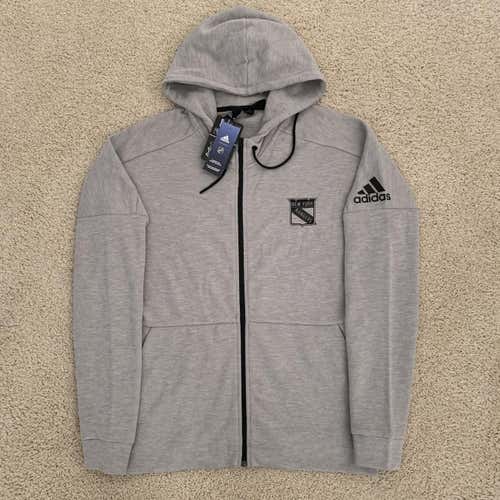 Adidas New York Rangers Stadium ID Zip Up Jacket Men's Size Large