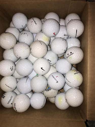 60 Pack of Golf Balls (Assorted Brands)