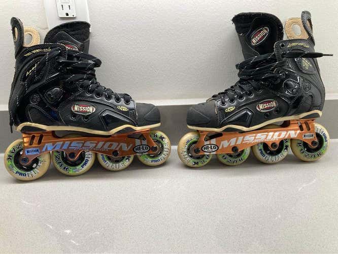 Used Senior Mission Inline Skates Regular Width Size 7