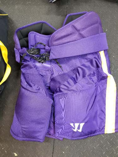 Purple Used Senior Medium Warrior Covert Pro Hockey Pants Pro Stock