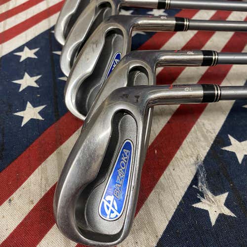 Used Junior/Ladies RH Tour Edge Bazooka JMax QL Ladies Flex Graphite Shaft Iron Set(5-PW)- 154263