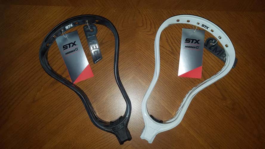!!SALE!! $54 !!SALE!! BUNDLE DEAL: 1 STX White Omega Hammer + 1 STX 'Galaxy' Black Omega Hammer