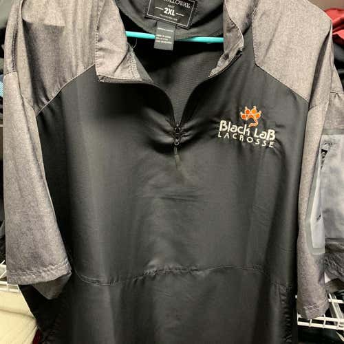 Black Adult XXL Short Sleeve Jacket